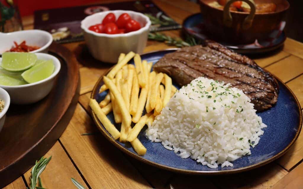 Picanha Tradicional recipe served on a plate, by Boteco Restaurant