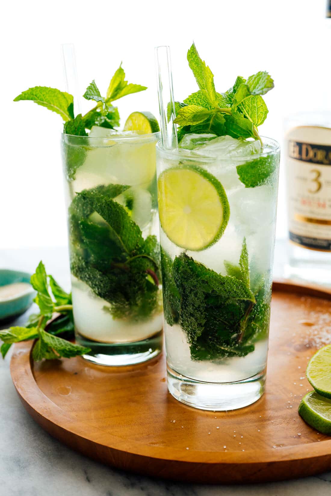 The Mojito recipe served in a glass, by Superflux {Cabana}
