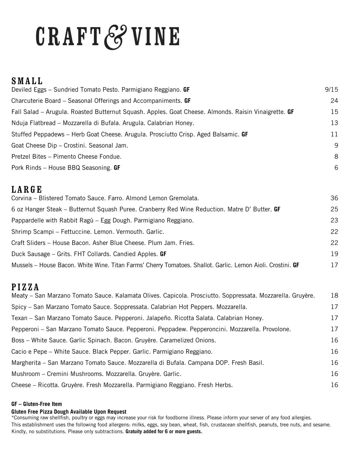 Dinner recipe served on a plate, by Craft & Vine Dinner recipe served on a plate, by Craft & Vine