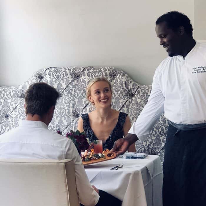 Chef's Special recipe served on a plate, by Farm Bell Kitchen