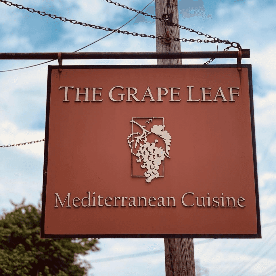 The Grape Leaf recipe served on a plate, by The Grape Leaf