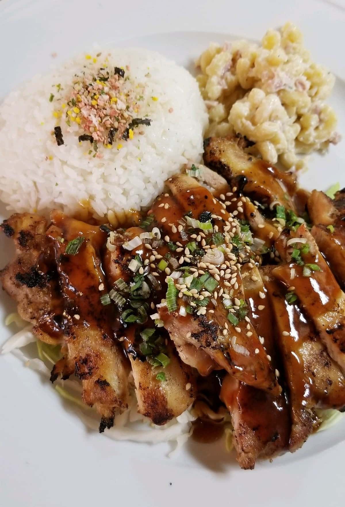 Chicken Teriyaki recipe served on a plate, by SOHO 23