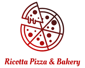 Ricotta Pizza recipe served on a plate, by Villa Lulu
