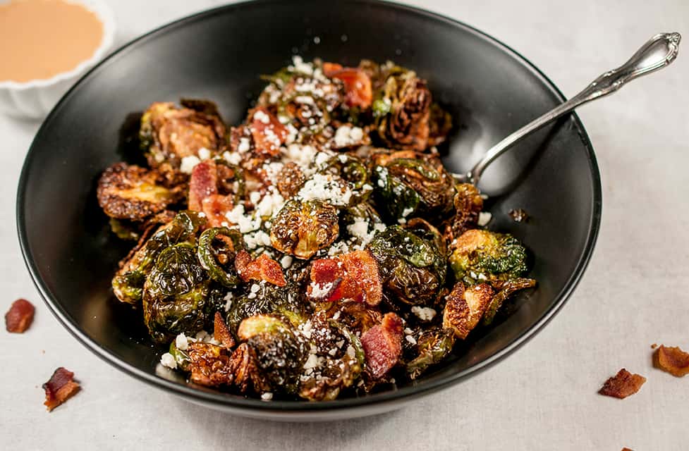 Brussels recipe served on a plate, by The Moot House
