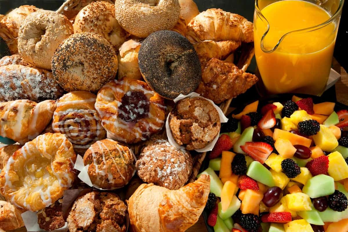 Catering Pastries recipe served on a plate, by The Works Café