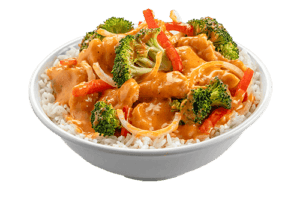 Thai Wonton Soup recipe served on a plate, by Pei Wei Asian Kitchen