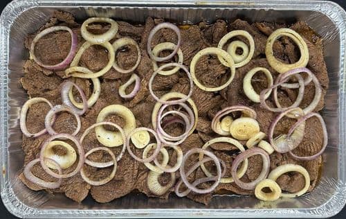Bistec Encebollado