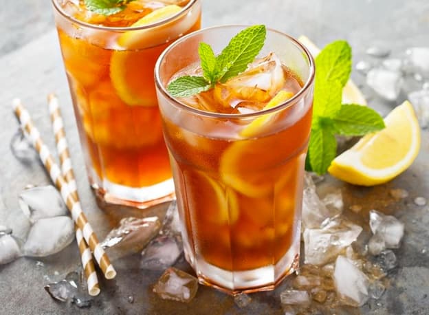 Iced Tea recipe served in a glass, by Casa Villa Restaurant