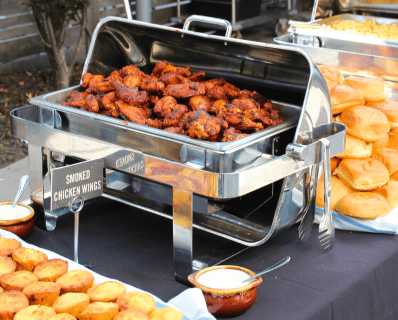 Buffet Wings recipe served on a plate, by Char Bar - Westport