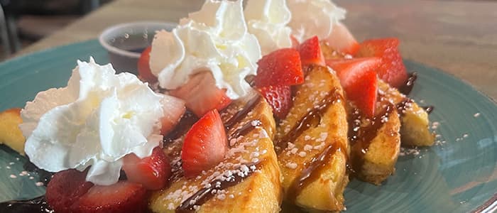 French Toast with Strawberries
