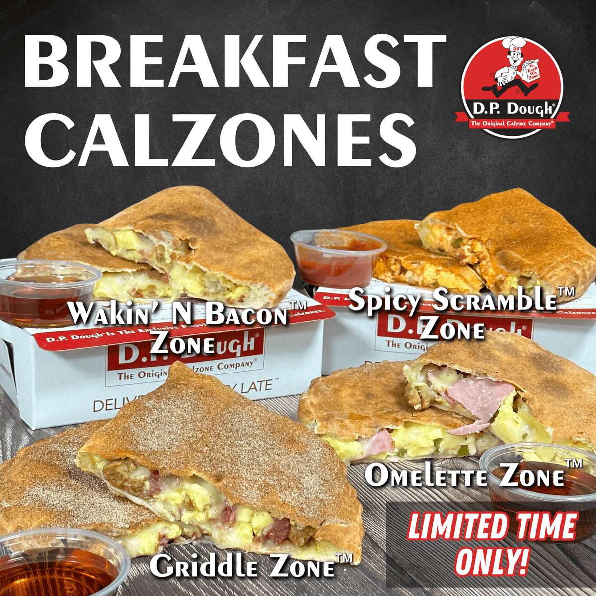 Breakfast Zone recipe served on a plate, by D.P. Dough