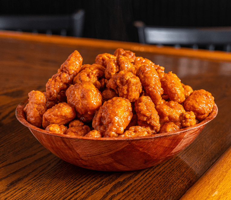 Boneless Wings recipe served on a plate, by Duff's Famous Wings