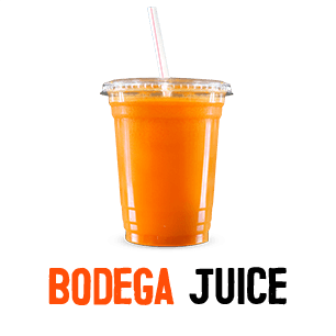 Bodega Juice recipe served in a glass, by Bodega on Central