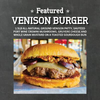 Venison Burger
