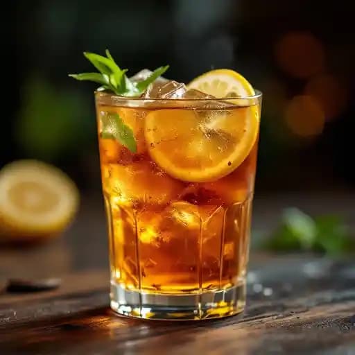 Buffalo Daly recipe served in a glass, by The Peanut Barrel