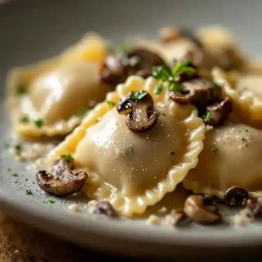 MUSHROOM & TALEGGIO AGNOLOTTI