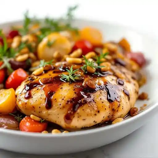 Honey-Balsamic Glazed Chicken