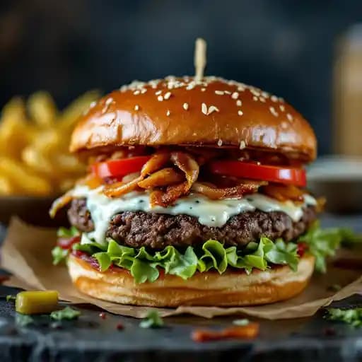 "JACK THE RIPPER" BURGER
