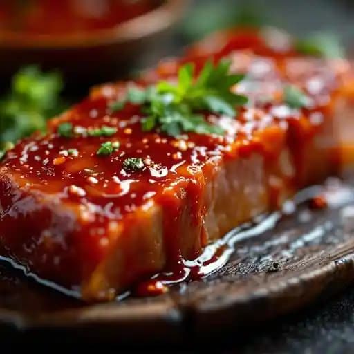 K-Gochujang Beef Belly recipe served on a plate, by Gen Korean BBQ House K-Gochujang Beef Belly recipe served on a plate, by Gen Korean BBQ House