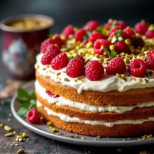 Coppa Raspberries and Cream