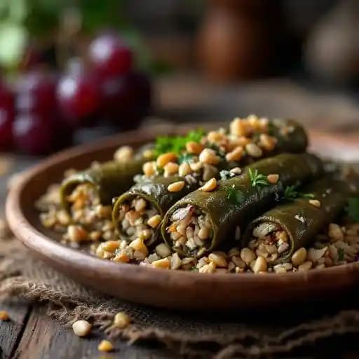 Zeytinyaglı Yaprak Dolma (Stuffed Grape Leaves)