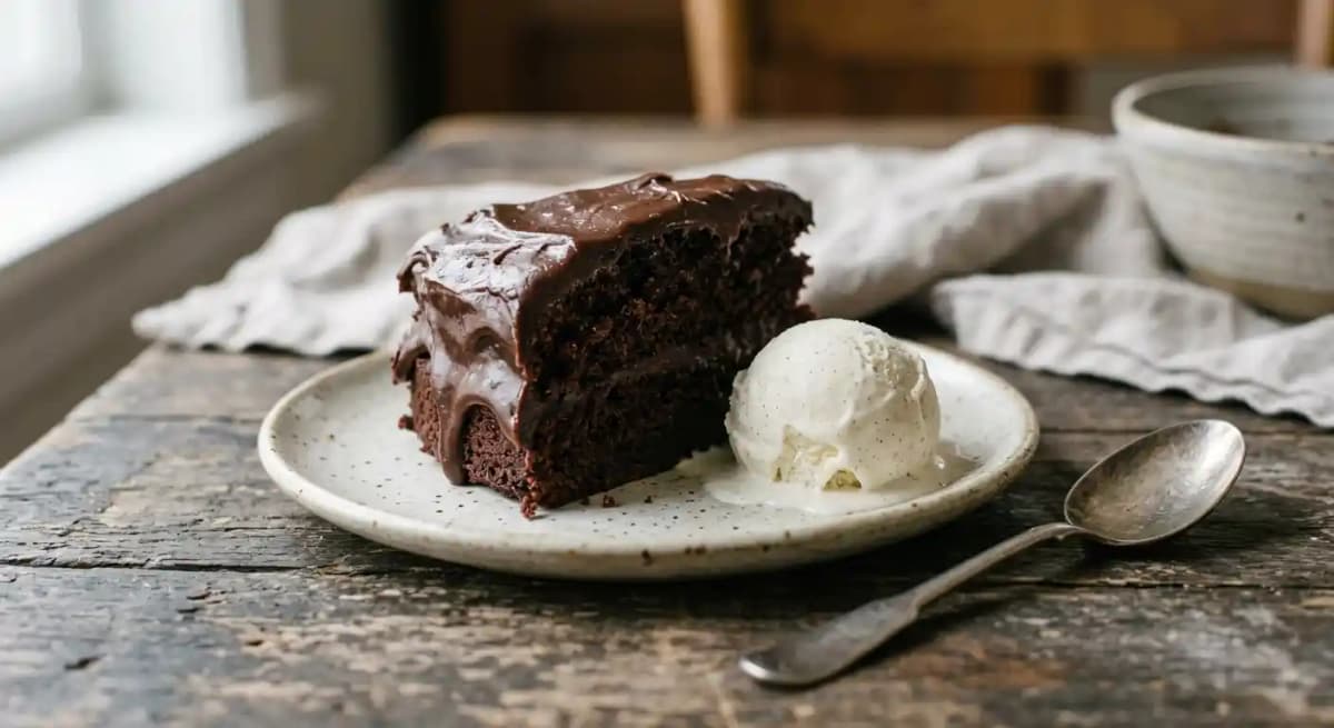 Double Chocolate Fudge Coca-Cola Cake
