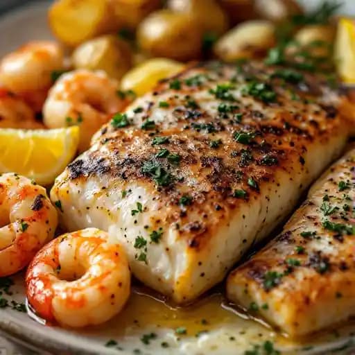 Rainbow Trout & Shrimp