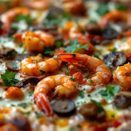 Garlic Sausage & White Clam Pizza