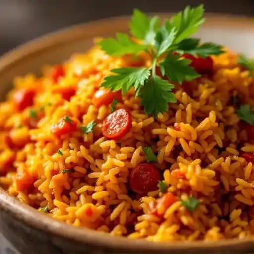 West African Jollof Rice (veg, gf)