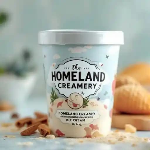 Homeland Creamery ice cream