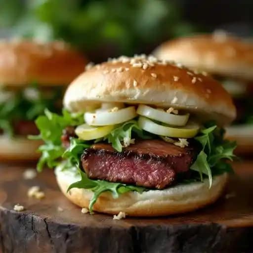Wagyu bao buns