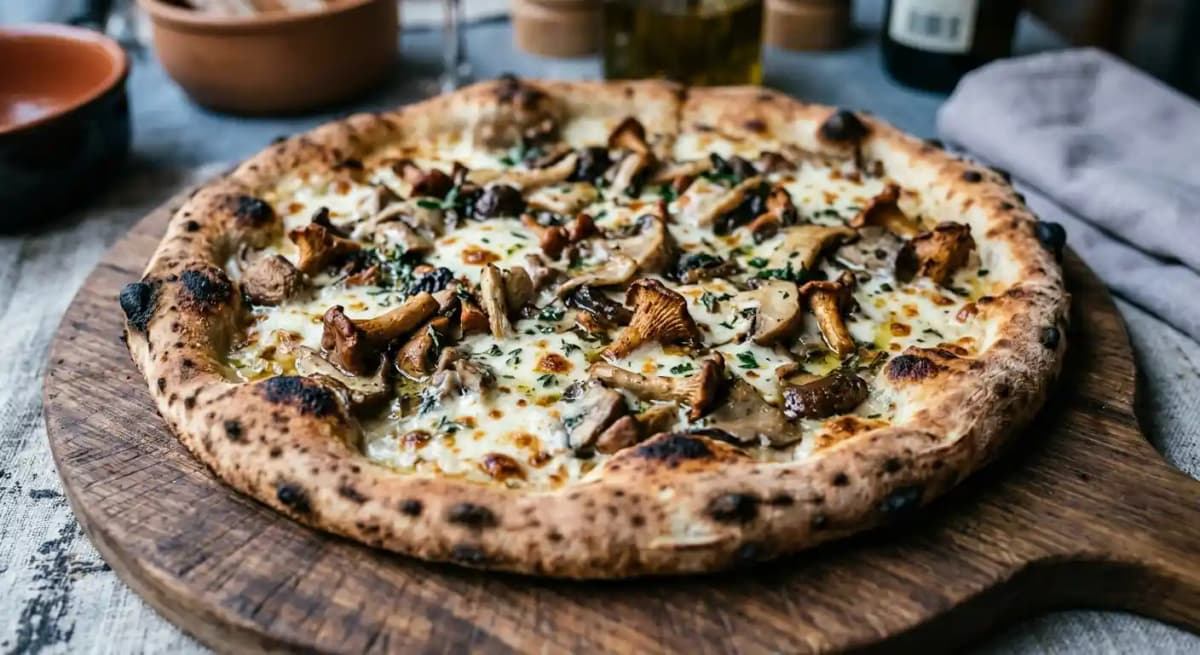 PIZZA AI FUNGHI SELVAGGI