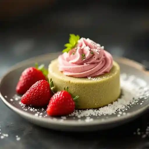 Strawberry, matcha & sudachi