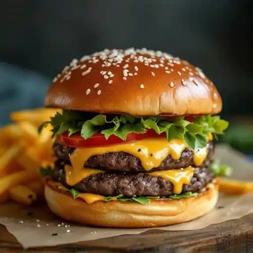 SMASH Burger recipe served on a plate, by O'Hara's Bar & Grill