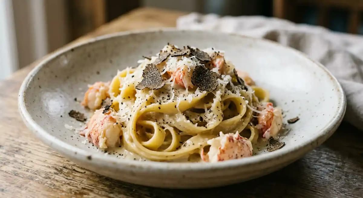 Butter Poached Maine Lobster Cacio e Pepe