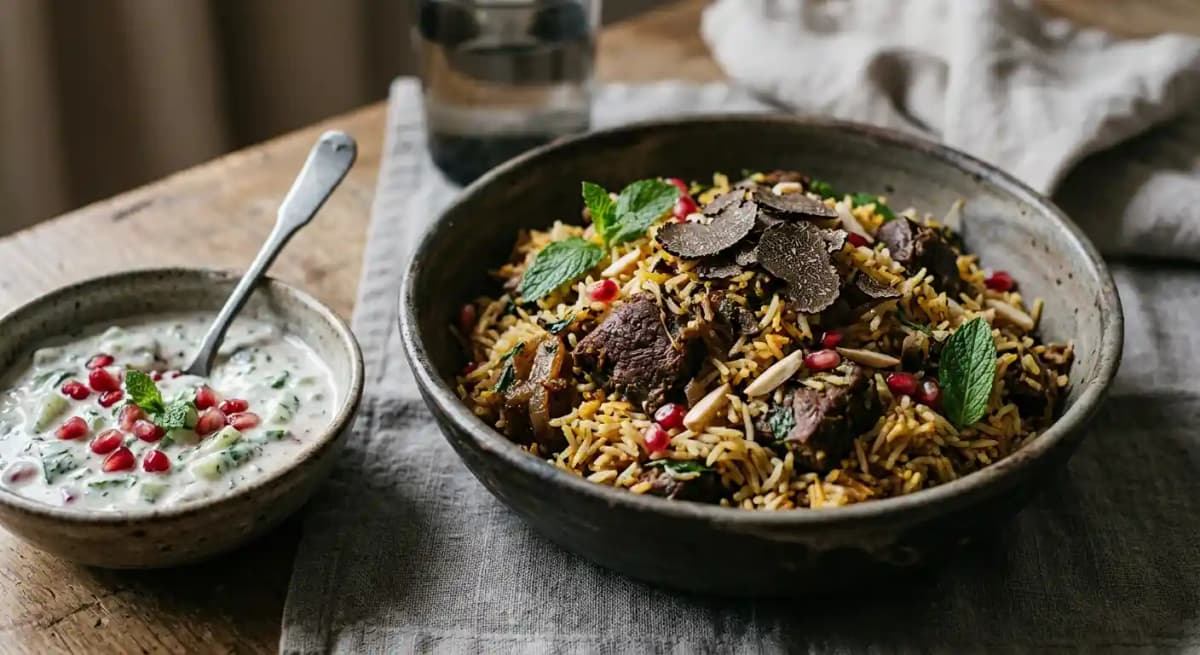 Wild Venison Biryani