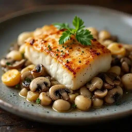 PAN ROASTED COD RISOTTO
