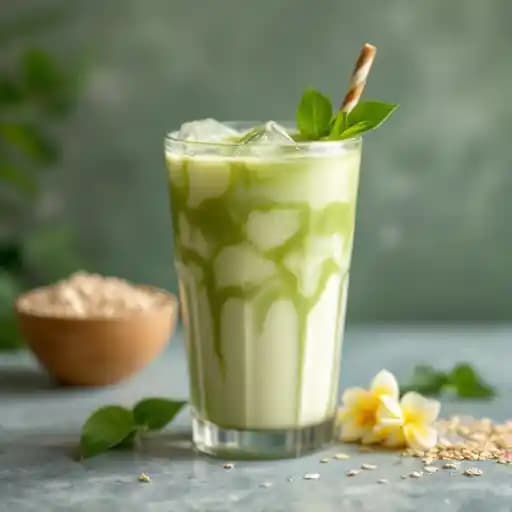 Iced Matcha Horchata