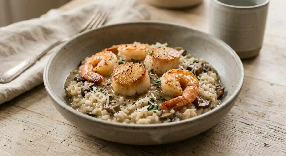Shrimp & Scallop Risotto
