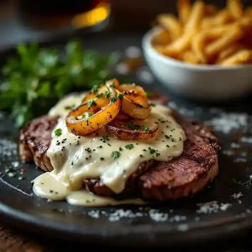 Tavern Lamb Cheese Steak