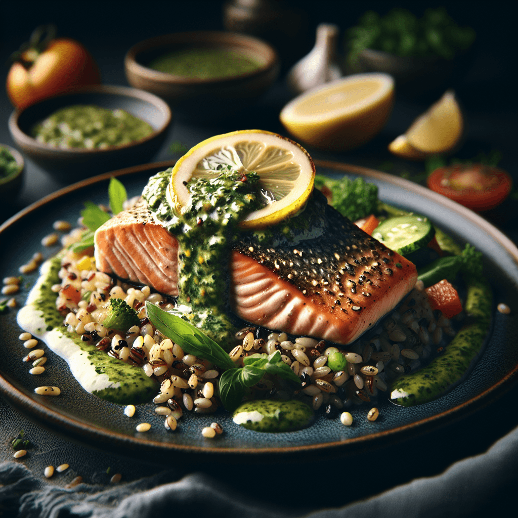 Lemon Basil Salmon