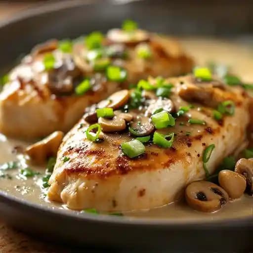 Award Winning Chicken Marsala recipe served on a plate, by Chase's Family Restaurant & Hide-Away Lounge Award Winning Chicken Marsala recipe served on a plate, by Chase's Family Restaurant & Hide-Away Lounge