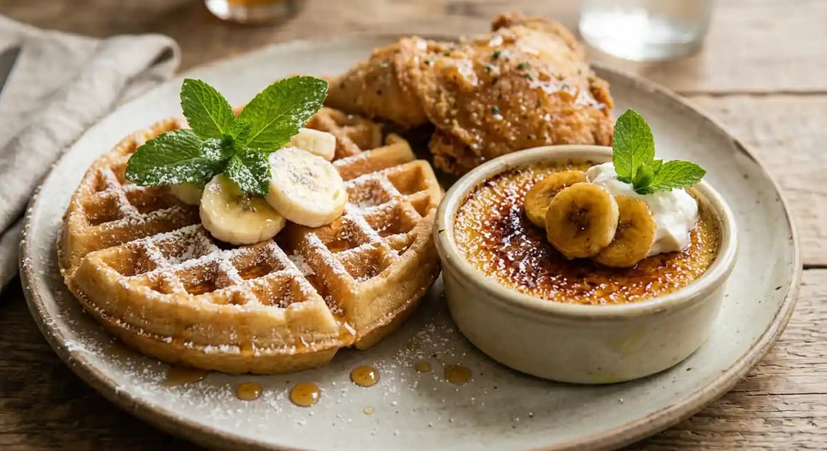 banana pudding creme brulee