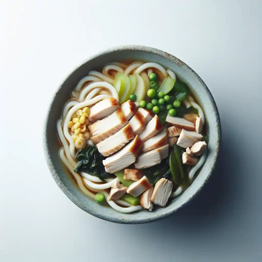 Nabeyaki Udon recipe served on a plate, by Kyoto Japanese Restaurant Nabeyaki Udon recipe served on a plate, by Kyoto Japanese Restaurant