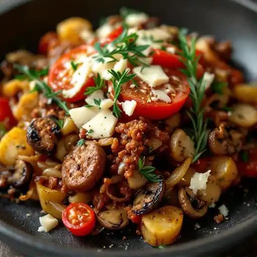 CHORIZO SAUSAGE HASH