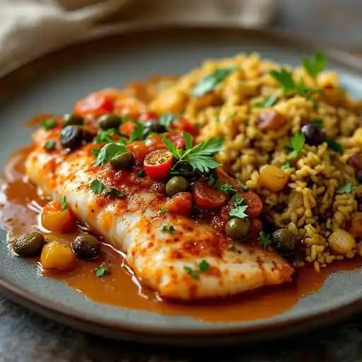 Snapper Veracruzano recipe served on a plate, by The Original Ninfa's on Navigation