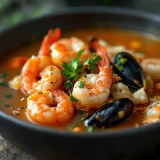 Rick’s All Day Seafood Soup