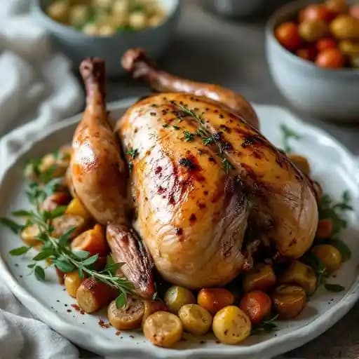 Roast Guinea Fowl
