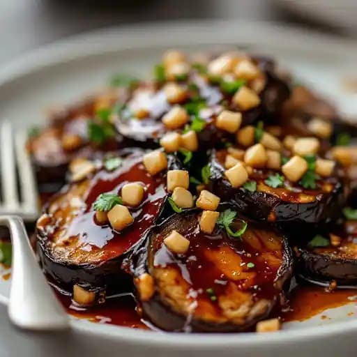 Miso Glazed Eggplant