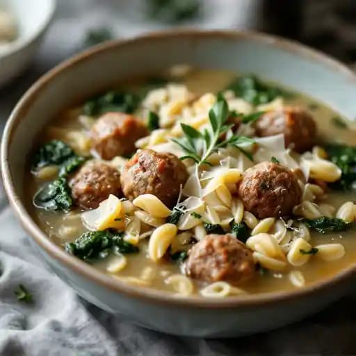 Wedding Soup recipe served on a plate, by Bravo! Italian Kitchen